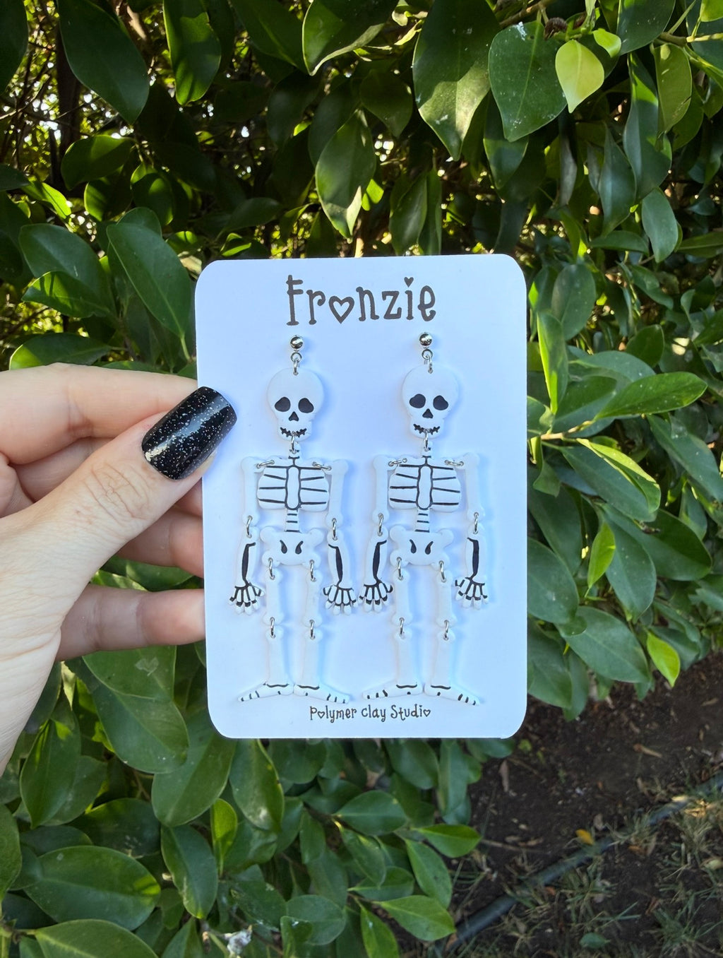 Skeleton Dangle Earring