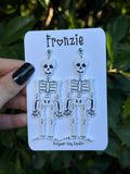 Skeleton Dangle Earring