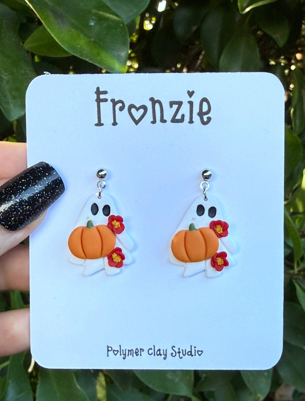 Cutie Patootie Ghost Dangle Earrings