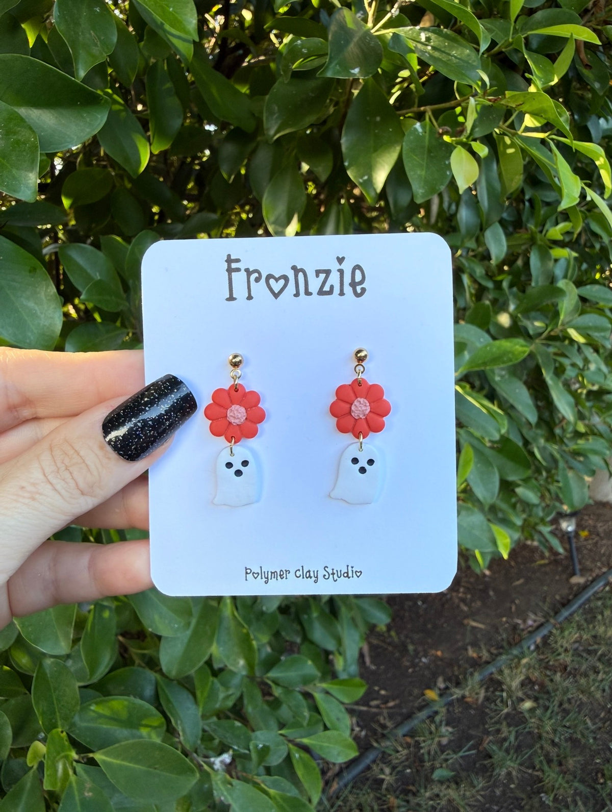 Garden Ghoul Dangle Earring