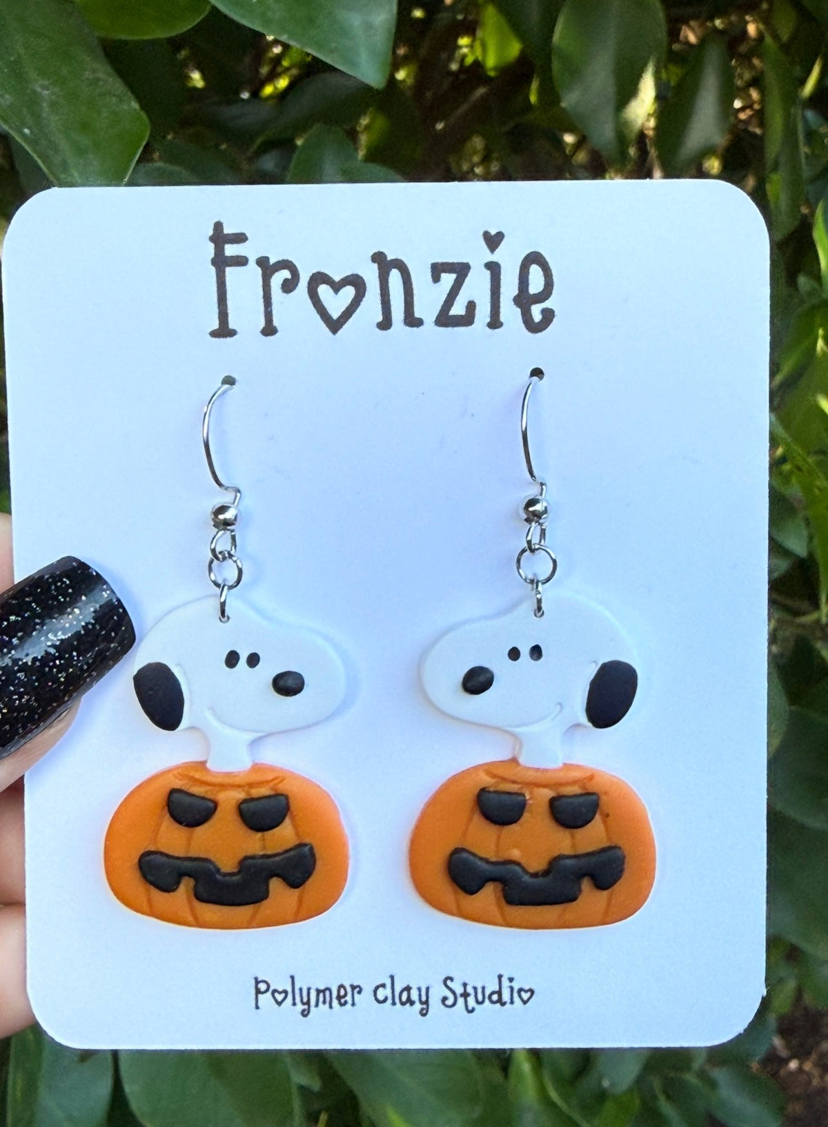 Halloween Snoopy Dangle Earring